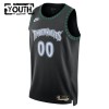Dječji NBA Dres Minnesota Timberwolves Personalizirani Nike 2025-26 Classic Edition Crno Swingman